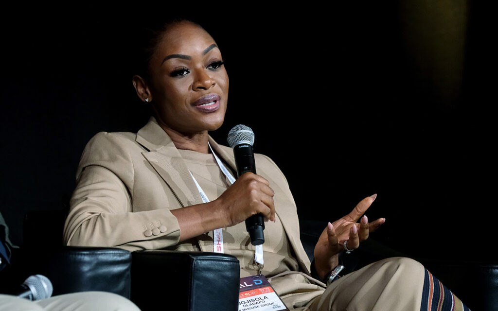 Mojisola Oladapo, Chief Marketing Officer of Filmhouse Group during the "Best in Class: Lessons From Around the World" panel at CineEurope 2026 in Barcelona Spain on June 22, 2026.