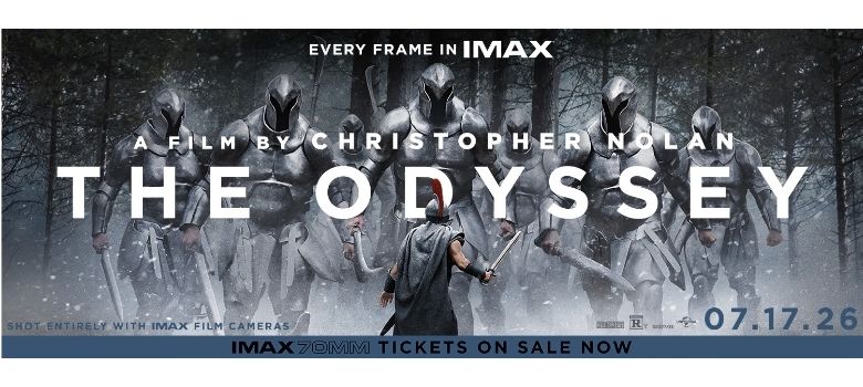 IMAX continues its record summer with $47M in worldwide receipts, including a $13M opening weekend for "The Odyssey" in China