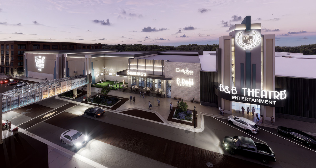 B&B Theatres - Salina, Kansas - Rendering