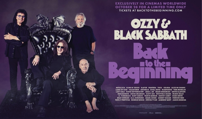 Trafalgar Releasing announces the global cinema release of "Ozzy & Black Sabbath: Back to the Beginning," capturing their final performance.