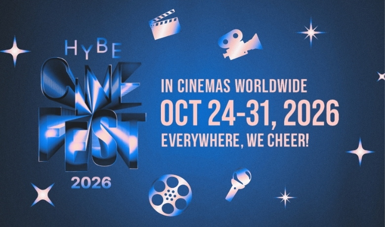Trafalgar Releasing & HYBE presents HYBE Cine Fest 2026, a week-long global cinema event taking place in theaters worldwide