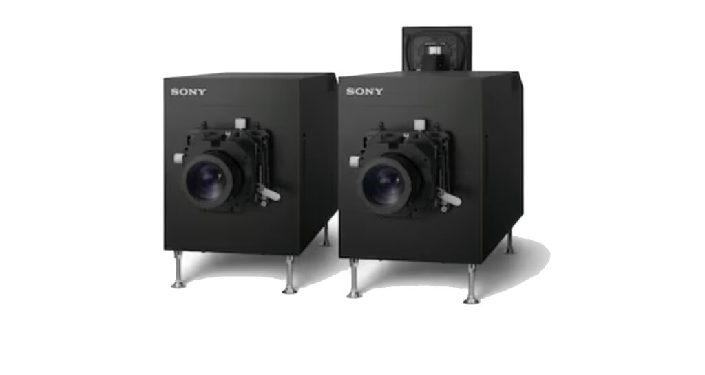 Sony's (now discontinued) SRX-R815DS dual-projection system combined two SRX-R815 projectors to deliver a 30,000 lumen output (Photo: Sony)